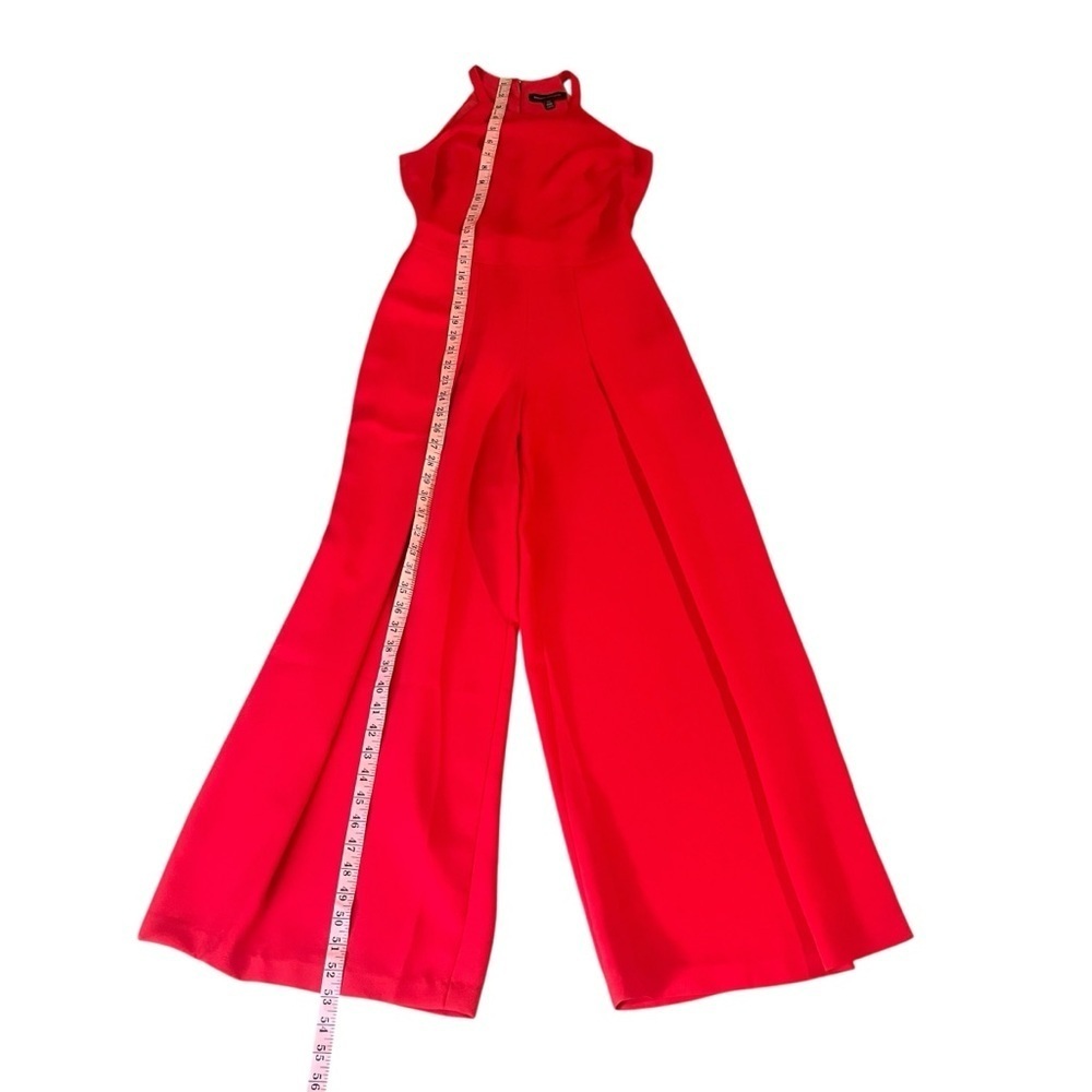 Banana Republic Elegant Red Women's Halter Jumpsuit Size 00P - Picture 5 of 9